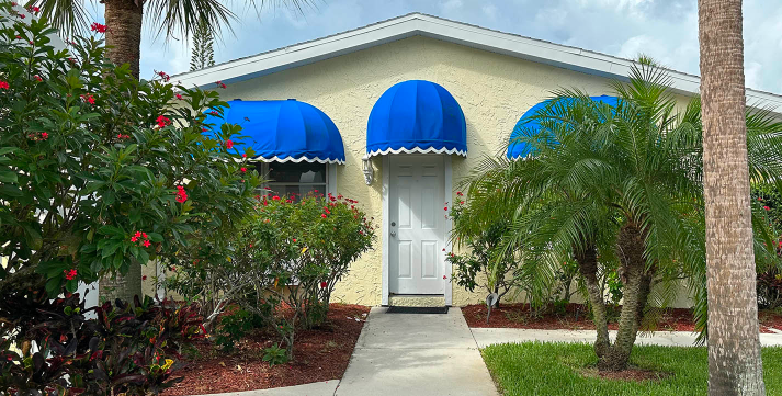 Suite entrance at Sea Spray Resort, Siesta Key